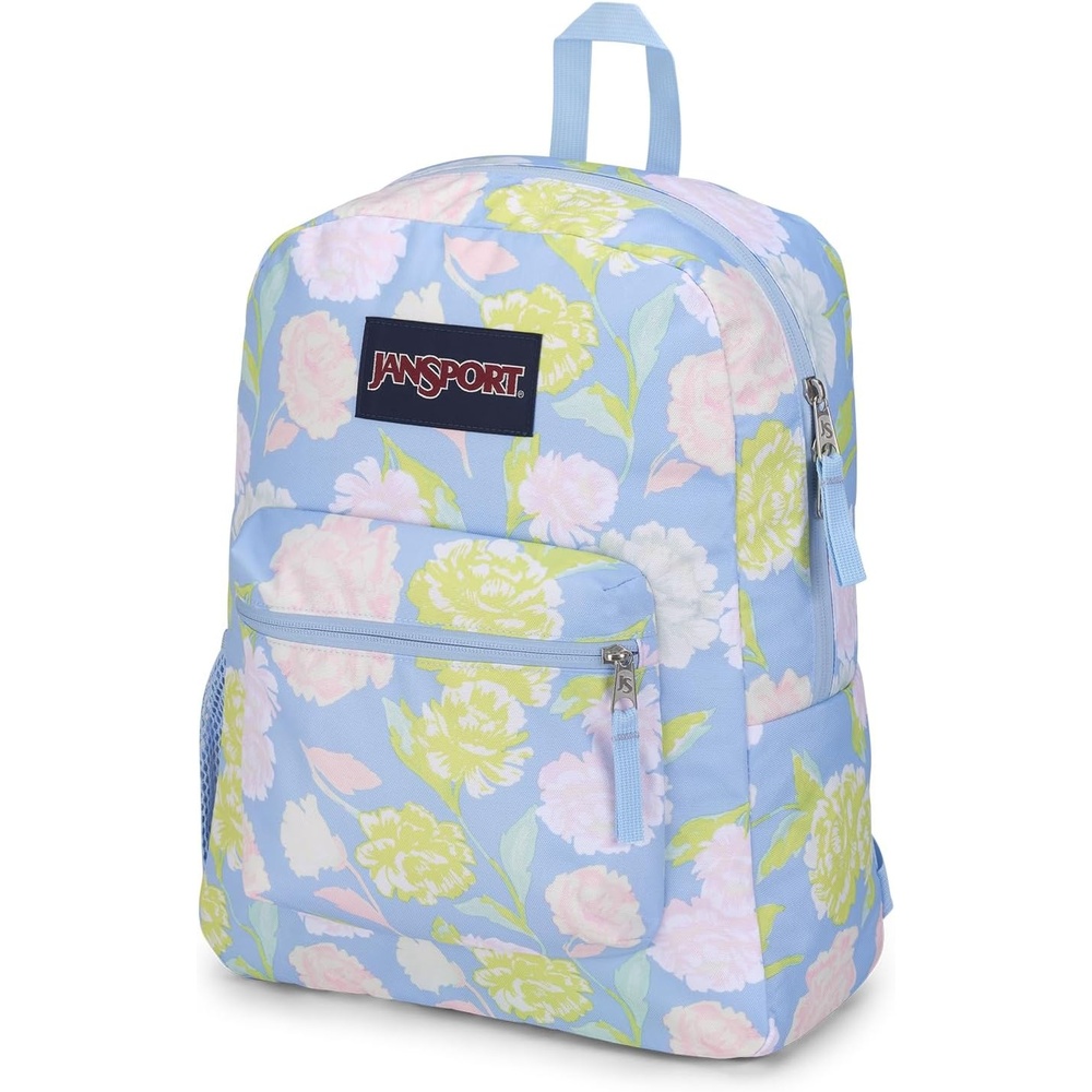 image:imageJanSport 26L Cross Town Backpack 12 inch Daypack Russet RedAutumn Tapestry Hydrangea