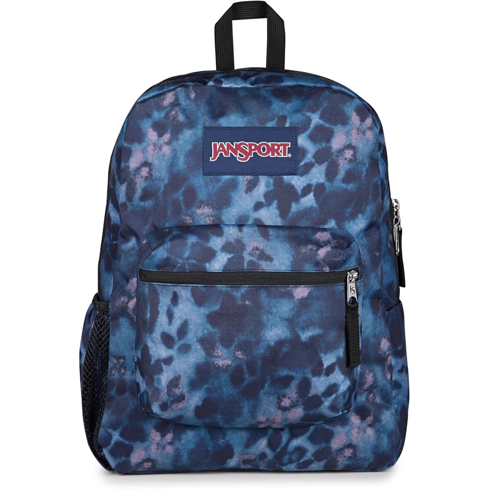 image:imageJanSport 26L Cross Town Backpack 12 inch Daypack Russet RedGhostly Florals