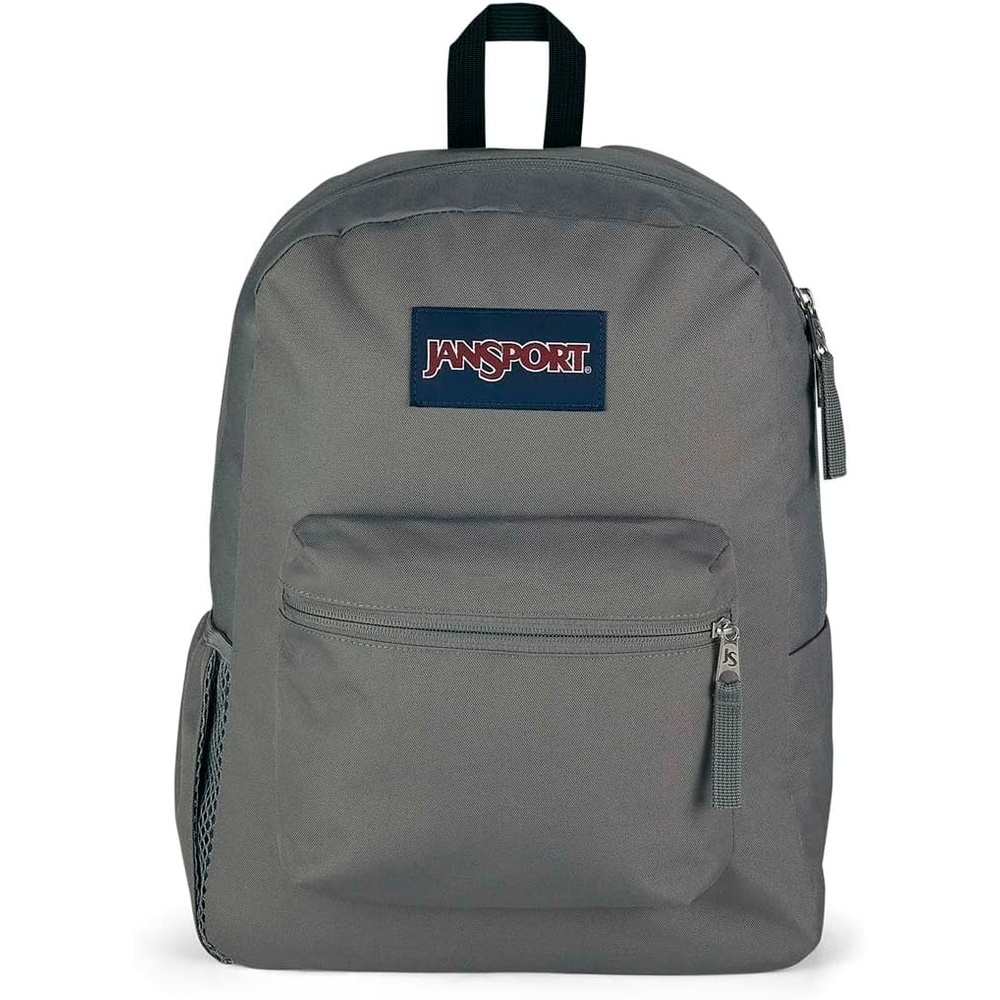 image:imageJanSport 26L Cross Town Backpack 12 inch Daypack Russet RedGraphite Grey