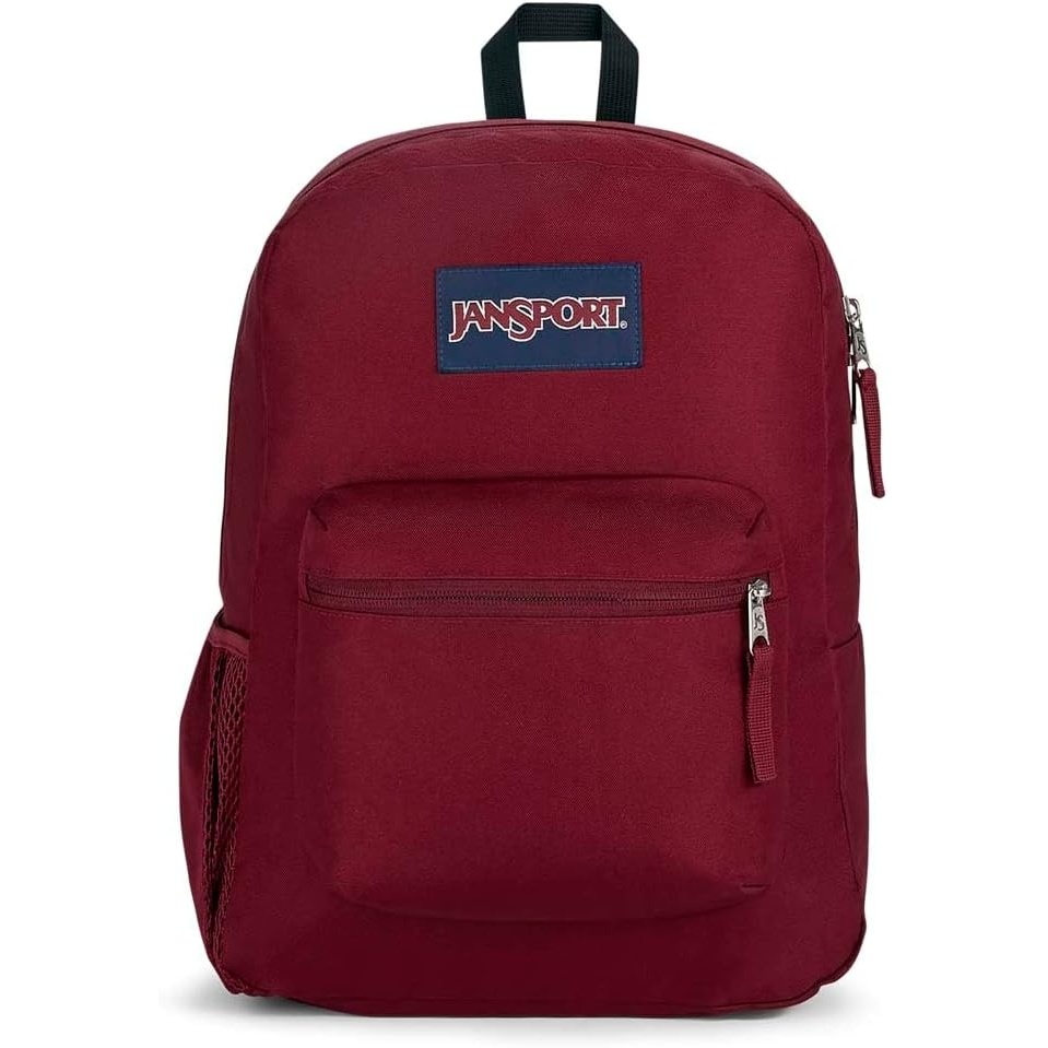image:imageJanSport 26L Cross Town Backpack 12 inch Daypack Russet RedRusset Red