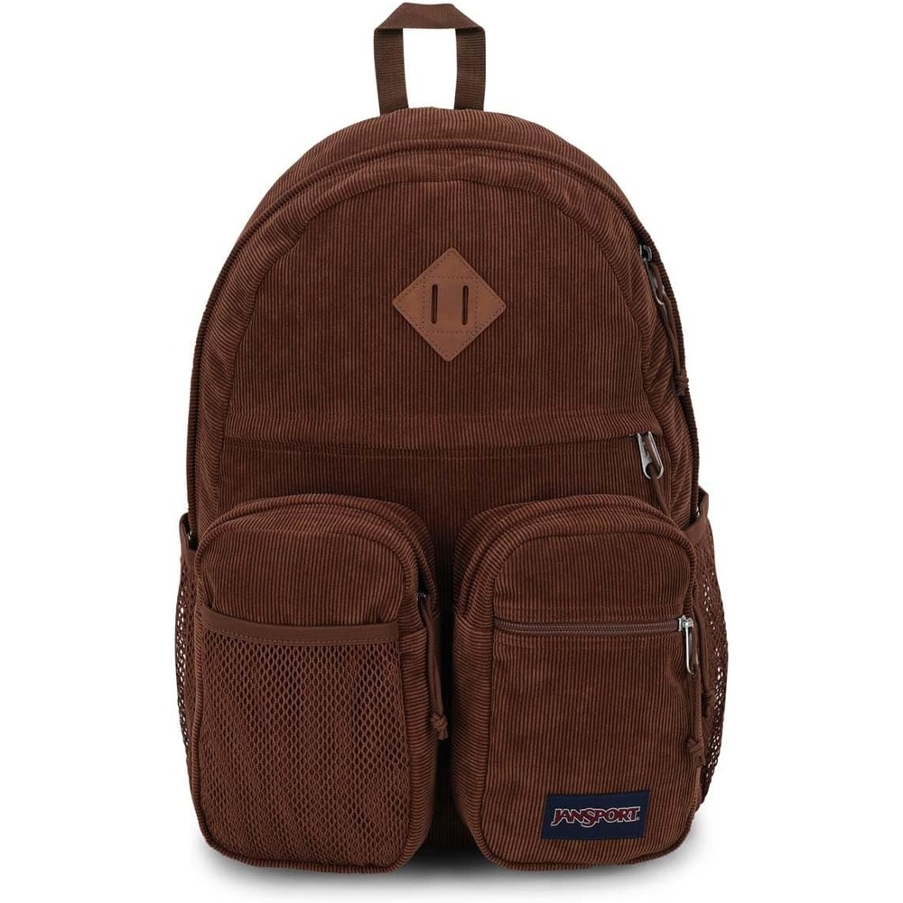 image:imageJanSport Granby Remix Backpack Work Travel or Laptop Bookbag Black CorduroyBasic Brown Corduroy
