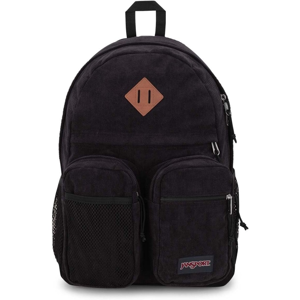 image:imageJanSport Granby Remix Backpack Work Travel or Laptop Bookbag Black CorduroyBlack Corduroy