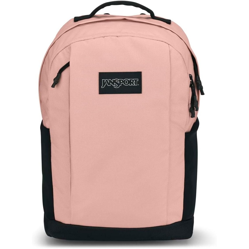 image:imageJanSport Inbound Pack Large Main Compartment Dual Water Bottle Pockets and Dedicated 15Inch Padded Laptop Pocket BlackMisty Rose