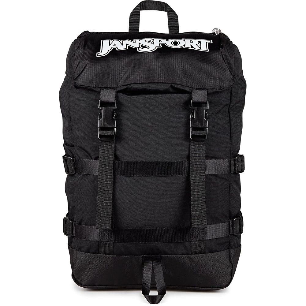 image:imageJanSport Skip Pack Backpack 28L Capacity Fits 135 Laptop Large Main Compartment Side Water Bottle Pocket Ideal for Work amp Travel BlackBlack