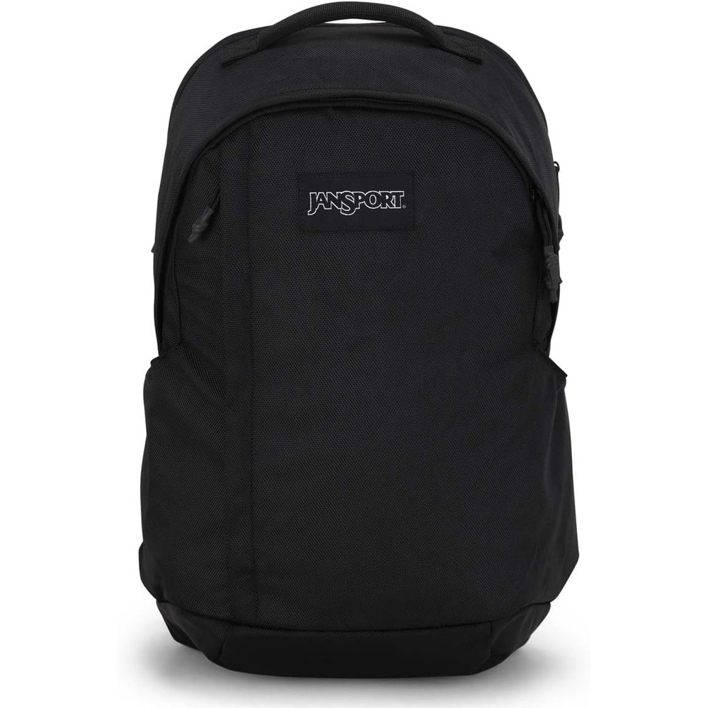 image:imageJanSport Station Pack Large Backpack with Padded Laptop Sleeve Dual Water Bottle Pockets and Loft Pocket Elemental BlueBlack