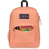 JanSport 26L Cross Town Backpack – 12 inch Daypack, Russet Red(Peach Neon)