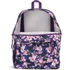 JanSport 26L Cross Town Backpack – 12 inch Daypack, Russet Red(Purple Petals)