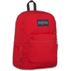 JanSport 26L Cross Town Backpack – 12 inch Daypack, Russet Red(Red Tape)