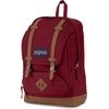 JanSport Cortlandt Laptop Backpack, Russet Red, 15” Laptop Sleeve-Synthetic Leather Shoulder Computer Bag with Large Compartment, Padded Straps- Rucksack for Men, Women(Russet Red)