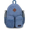 JanSport Granby Remix Backpack – Work, Travel, or Laptop Bookbag, Black Corduroy(Elemental Blue Corduroy)