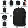 JanSport Inbound Pack – Large Main Compartment, Dual Water Bottle Pockets, and Dedicated 15-Inch Padded Laptop Pocket, Black(Cargo Green)