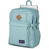 JanSport Main Campus FX Backpack – Travel or Work Bag w 15-Inch Laptop Pack with Leather Trim, Lavender Ash(Faded Sage)