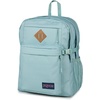 JanSport Main Campus FX Backpack – Travel or Work Bag w 15-Inch Laptop Pack with Leather Trim, Lavender Ash(Faded Sage)