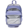 JanSport Main Campus FX Backpack – Travel or Work Bag w 15-Inch Laptop Pack with Leather Trim, Lavender Ash(Lavender Ash)