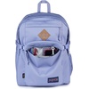 JanSport Main Campus FX Backpack – Travel or Work Bag w 15-Inch Laptop Pack with Leather Trim, Lavender Ash(Lavender Ash)