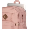 JanSport Main Campus FX Backpack – Travel or Work Bag w 15-Inch Laptop Pack with Leather Trim, Lavender Ash(Misty Rose)