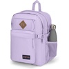 JanSport Main Campus FX Backpack – Travel or Work Bag w 15-Inch Laptop Pack with Leather Trim, Lavender Ash(Pastel Lilac)