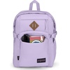 JanSport Main Campus FX Backpack – Travel or Work Bag w 15-Inch Laptop Pack with Leather Trim, Lavender Ash(Pastel Lilac)