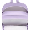 JanSport Main Campus FX Backpack – Travel or Work Bag w 15-Inch Laptop Pack with Leather Trim, Lavender Ash(Pastel Lilac)