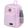 JanSport Main Campus FX Backpack – Travel or Work Bag w 15-Inch Laptop Pack with Leather Trim, Lavender Ash(Pink Ice)