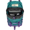 JanSport Skip Pack Backpack – 28L Capacity, Fits 13.5″ Laptop, Large Main Compartment, Side Water Bottle Pocket – Ideal for Work & Travel, Black(Emerald Pool)
