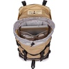 JanSport Skip Pack Backpack – 28L Capacity, Fits 13.5″ Laptop, Large Main Compartment, Side Water Bottle Pocket – Ideal for Work & Travel, Black(Travertine)