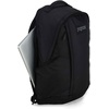 JanSport Station Pack – Large Backpack with Padded Laptop Sleeve, Dual Water Bottle Pockets, and Loft Pocket, Elemental Blue(Black)