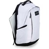 JanSport Station Pack – Large Backpack with Padded Laptop Sleeve, Dual Water Bottle Pockets, and Loft Pocket, Elemental Blue(White)