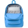 JanSport Superbreak Plus FX Backpack – Work, Travel, or Laptop Bag with Water Bottle Pocket – Oil Slick Black(Azul Blue)