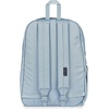 JanSport Superbreak Plus FX Backpack – Work, Travel, or Laptop Bag with Water Bottle Pocket – Oil Slick Black(Bandana Jam Emb Blue Dusk/White/White)