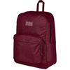 JanSport Superbreak Plus FX Backpack – Work, Travel, or Laptop Bag with Water Bottle Pocket – Oil Slick Black(Cherry Lacquer/Cherry L)
