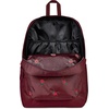 JanSport Superbreak Plus FX Backpack – Work, Travel, or Laptop Bag with Water Bottle Pocket – Oil Slick Black(Just a Rose Emb Cherry Lacquer/Grn/Red)