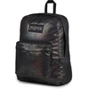 JanSport Superbreak Plus FX Backpack – Work, Travel, or Laptop Bag with Water Bottle Pocket – Oil Slick Black(Oil Slick Black)