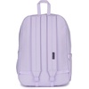 JanSport Superbreak Plus FX Backpack – Work, Travel, or Laptop Bag with Water Bottle Pocket – Oil Slick Black(Pastel Lilac)