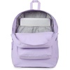 JanSport Superbreak Plus FX Backpack – Work, Travel, or Laptop Bag with Water Bottle Pocket – Oil Slick Black(Pastel Lilac)