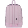 JanSport Superbreak Plus FX Backpack – Work, Travel, or Laptop Bag with Water Bottle Pocket – Oil Slick Black(Pink Ice Cherry Emb)