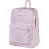 JanSport Superbreak Plus FX Backpack – Work, Travel, or Laptop Bag with Water Bottle Pocket – Oil Slick Black(Pink Ice/Pink Ice)