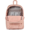 JanSport Superbreak Plus FX Backpack – Work, Travel, or Laptop Bag with Water Bottle Pocket – Oil Slick Black(Surreal Corduroy Misty Rose)