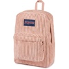 JanSport Superbreak Plus FX Backpack – Work, Travel, or Laptop Bag with Water Bottle Pocket – Oil Slick Black(Surreal Corduroy Misty Rose)