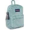 JanSport Superbreak Plus FX Backpack – Work, Travel, or Laptop Bag with Water Bottle Pocket – Oil Slick Black(Surreal Corduroy Sage)