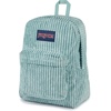 JanSport Superbreak Plus FX Backpack – Work, Travel, or Laptop Bag with Water Bottle Pocket – Oil Slick Black(Surreal Corduroy Sage)