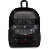 JanSport Superbreak Plus FX Backpack – Work, Travel, or Laptop Bag with Water Bottle Pocket – Oil Slick Black(Surreal Sensations​ Black)