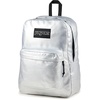 JanSport Superbreak Plus FX Backpack – Work, Travel, or Laptop Bag with Water Bottle Pocket – Oil Slick Black(Surreal Shine​)