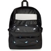 JanSport Superbreak Plus FX Backpack – Work, Travel, or Laptop Bag with Water Bottle Pocket – Oil Slick Black(Tiny Butterflies Black/Md Blu/Lt Blu)