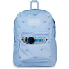 JanSport Superbreak Plus FX Backpack – Work, Travel, or Laptop Bag with Water Bottle Pocket – Oil Slick Black(Tiny Butterflies Hydrangea/Md Bl)