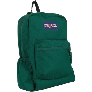 JanSport 26L Cross Town Backpack – 12 inch Daypack, Russet Red(Deep Juniper)
