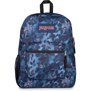JanSport 26L Cross Town Backpack – 12 inch Daypack, Russet Red(Ghostly Florals)
