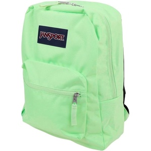 JanSport 26L Cross Town Backpack – 12 inch Daypack, Russet Red(Mint Chip)