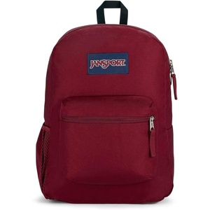 JanSport 26L Cross Town Backpack – 12 inch Daypack, Russet Red(Russet Red)