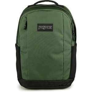 JanSport Inbound Pack – Large Main Compartment, Dual Water Bottle Pockets, and Dedicated 15-Inch Padded Laptop Pocket, Black(Cargo Green)